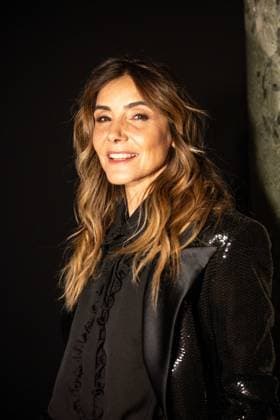 PFW - Elie Saab Front Row Clotilde Courau attends the Elie Saab Haute Couture Fall Winter 2025-2026 show, as part of Paris Fashion Week in Paris, France on July 9, 2025. Photo by Ammar Abd Rabbo ABACAPRESS.COM Paris France  Copyright: xAbdxRabboxAmmar ABACAx