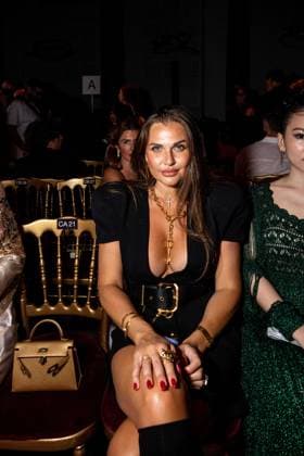 PFW - Elie Saab Front Row Karolina Zubkova attends the Elie Saab Haute Couture Fall Winter 2025-2026 show, as part of Paris Fashion Week in Paris, France on July 9, 2025. Photo by Ammar Abd Rabbo ABACAPRESS.COM Paris France  Copyright: xAbdxRabboxAmmar ABACAx