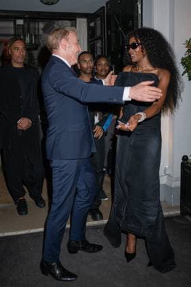 Exclusive Tony Gomez, Naomi Campbell in Paris during the Haute Couture Autumn Winter 2025 2026 fashion week on 9 July 2025 Yehiel Chekroune Bestimage Exclusive No web en Suisse Belgique Celebs in Paris during the Haute Couture Autumn Winter 2025 2026 fashion week on 9 July 2025 Paris France  Copyright: xYehielxChekrounex xBestimagexYehielxChekrounex xBestimagex