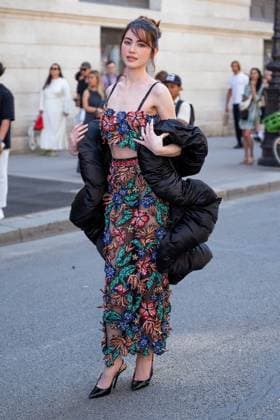 Davika Hoorne at Zuhair Murad Haute Couture Fall Winter 2025 2026 Collection fashion show, during Paris Fashion Week on july 9th 2025 Paris France Yoann Ouahcene Bestimage Celebrities at Zuhair Murad Haute Couture Fall Winter 2025 2026 Collection fashion show, during Paris Fashion Week on july 9th 2025 Paris France  Copyright: xYoannxOuahcenex xBestimagexYoannxOuahcenex xBestimagex