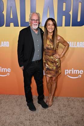 Michael Connelly und Maggie Q bei der Premiere der Amazon Prime Video Serie Ballard im Culver Theater. Culver City, 09.07.2025 *** Michael Connelly and Maggie Q at the premiere of the Amazon Prime Video series Ballard at the Culver Theater Culver City, 09 07 2025 Foto:xD.xStarbuckx xFuturexImagex ballard_5792