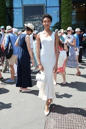 . 10 07 2025. London, United Kingdom. Jourdan Dunn arriving on day eleven of the Wimbledon Tennis Championships in London..  xStephenxLockx xi-Imagesx IIM-26093-0020