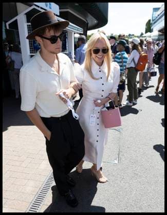 . 10 07 2025. London, United Kingdom. Emma Bunton arriving on day eleven of the Wimbledon Tennis Championships in London..  xStephenxLockx xi-Imagesx IIM-26093-0065