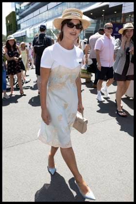 . 10 07 2025. London, United Kingdom. Actress Jenna Coleman arriving on day eleven of the Wimbledon Tennis Championships in London..  xStephenxLockx xi-Imagesx IIM-26093-0077