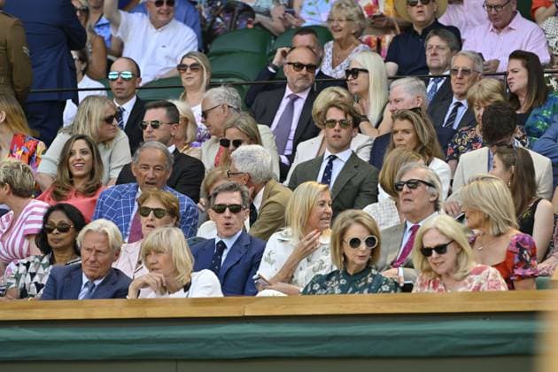 Tennis : Wimbledon -2025 - ITF - Tennis - Wimbledon - ITF - Royal box GB  Copyright: xChryslenexCaillaudx xPznewsx