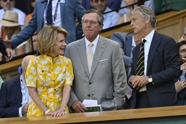 Tennis : Wimbledon -2025 - ITF - Tennis - Wimbledon - ITF - Royal box GB  Copyright: xChryslenexCaillaudx xPznewsx
