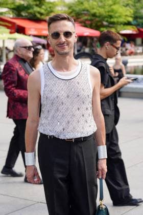 Thomas Jolly Celebrities at Germanier Haute Couture Fall Winter 2025 2026 Collection fashion show, during Paris Fashion Week on july 10th 2025 Paris France Anne sophie Guebey Bestimage Celebrities at Germanier Haute Couture Fall Winter 2025 2026 Collection fashion show, during Paris Fashion Week on july 10th 2025 Paris France  Copyright: xAnne-SophiexGuebeyx xBestimagexAnne-SophiexGuebeyx xBestimagex