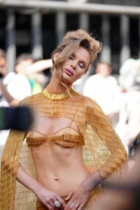 Lilia Zeldis Celebrities at Germanier Haute Couture Fall Winter 2025 2026 Collection fashion show, during Paris Fashion Week on july 10th 2025 Paris France Anne sophie Guebey Bestimage Celebrities at Germanier Haute Couture Fall Winter 2025 2026 Collection fashion show, during Paris Fashion Week on july 10th 2025 Paris France  Copyright: xAnne-SophiexGuebeyx xBestimagexAnne-SophiexGuebeyx xBestimagex