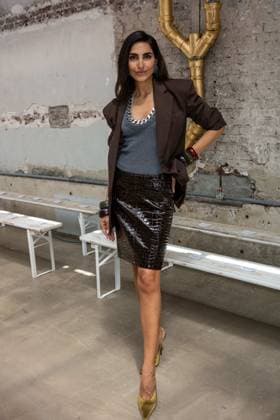 PFW - Rami Al Ali Front Row Farnoush Hamidian attends the Rami Al Ali Haute Couture Fall Winter 2025-2026 show, as part of Paris Fashion Week in Paris, France on July 10, 2025. Rami Al Ali is the first Syrian fashion designer to present a collection ‘officially’ at the Paris Haute Couture week. Photo by Ammar Abd Rabbo ABACAPRESS.COM Paris France  Copyright: xAbdxRabboxAmmar ABACAx