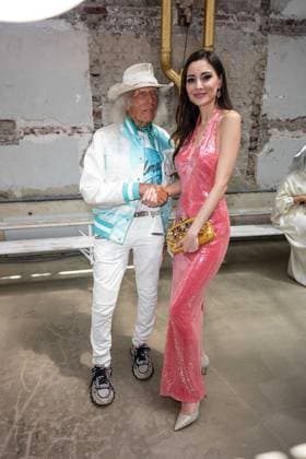PFW - Rami Al Ali Front Row James Goldstein and Deborah Hung attend the Rami Al Ali Haute Couture Fall Winter 2025-2026 show, as part of Paris Fashion Week in Paris, France on July 10, 2025. Rami Al Ali is the first Syrian fashion designer to present a collection ‘officially’ at the Paris Haute Couture week. Photo by Ammar Abd Rabbo ABACAPRESS.COM Paris France  Copyright: xAbdxRabboxAmmar ABACAx