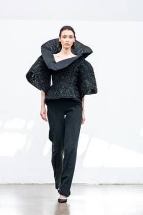PFW - Rami Al Ali Runway A model walks the runway at the Rami Al Ali Haute Couture Fall Winter 2025-2026 show, as part of Paris Fashion Week in Paris, France on July 10, 2025. Rami Al Ali is the first Syrian fashion designer to present a collection ‘officially’ at the Paris Haute Couture week. Photo by Ammar Abd Rabbo ABACAPRESS.COM Paris France  Copyright: xAbdxRabboxAmmar ABACAx