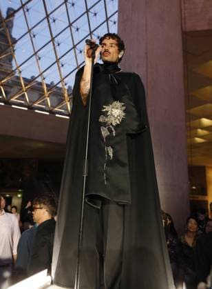 Semi Exclusive Lucky Love La Nuit de la Mode Fashion Week at the Louvre, Paris on 10 July 2025 Marc Ausset Lacroix Bestimage La Nuit de la Mode Fashion Week at the Louvre, Paris on 10 July 2025 Paris France  Copyright: xMarcxAussetxLacroixx xBestimagexMarcxAussetxLacroixx xBestimagex