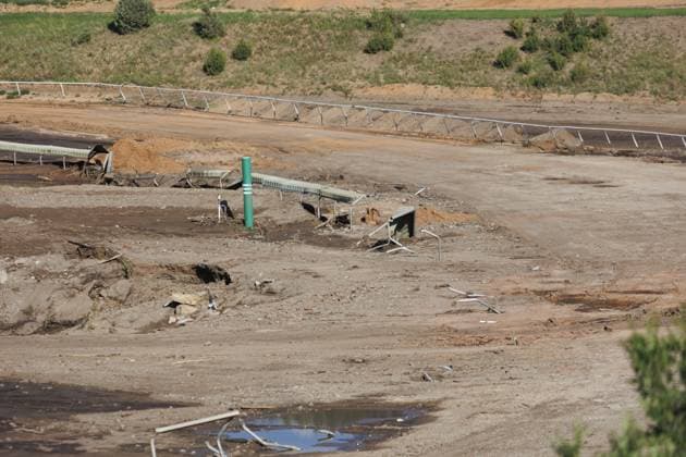 Flash flooding in New Mexico kills 3 RUIDOSO, NEW MEXICO, USA - JULY 11: A view of the destruction in the wake of a flash flood that descended upon the New Mexico mountain community of Ruidoso, New Mexico, United States on July 11, 2025. Torrential rainfall in southern New Mexico caused severe flash flooding on Tuesday, leaving at least three people dead and leading to dozens of emergency rescues, according to US local media. Jorge Salgado Anadolu New Mexico United States. Editorial use only. Please get in touch for any other usage.  Copyright: x2025xAnadoluxJorgexSalgadox