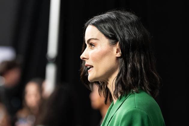 July 11, 2025, Bronx, New York, USA: Jaimie Alexander arrives for Katie Taylor vs Amanda Serrano 3 boxing bout at Madison Square Garden in New York, NY on July 11, 2025 Bronx USA - ZUMAr339 20250711_znp_r339_011 Copyright: xLevxRadinx