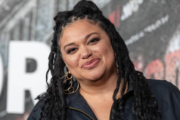 July 11, 2025, Bronx, New York, USA: Michelle Buteau arrives for Katie Taylor vs Amanda Serrano 3 boxing bout at Madison Square Garden in New York, NY on July 11, 2025 Bronx USA - ZUMAr339 20250711_znp_r339_014 Copyright: xLevxRadinx