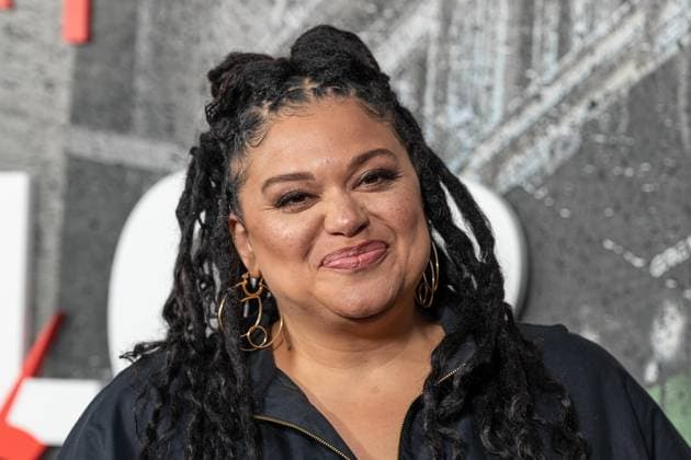 July 11, 2025, Bronx, New York, USA: Michelle Buteau arrives for Katie Taylor vs Amanda Serrano 3 boxing bout at Madison Square Garden in New York, NY on July 11, 2025 Bronx USA - ZUMAr339 20250711_znp_r339_017 Copyright: xLevxRadinx