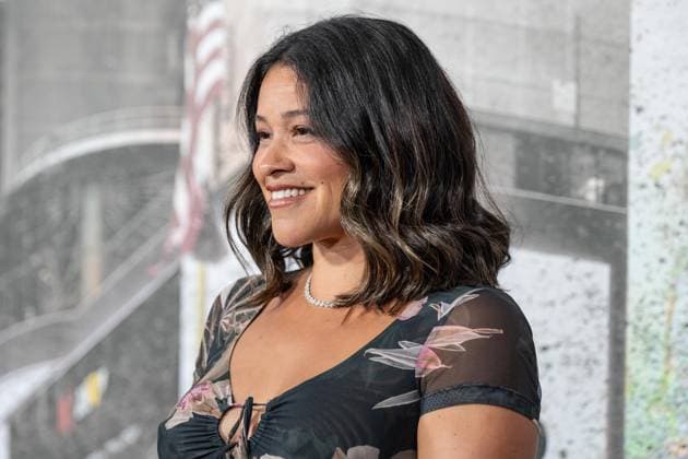 July 11, 2025, Bronx, New York, USA: Gina Rodriguez arrives for Katie Taylor vs Amanda Serrano 3 boxing bout at Madison Square Garden in New York, NY on July 11, 2025 Bronx USA - ZUMAr339 20250711_znp_r339_021 Copyright: xLevxRadinx