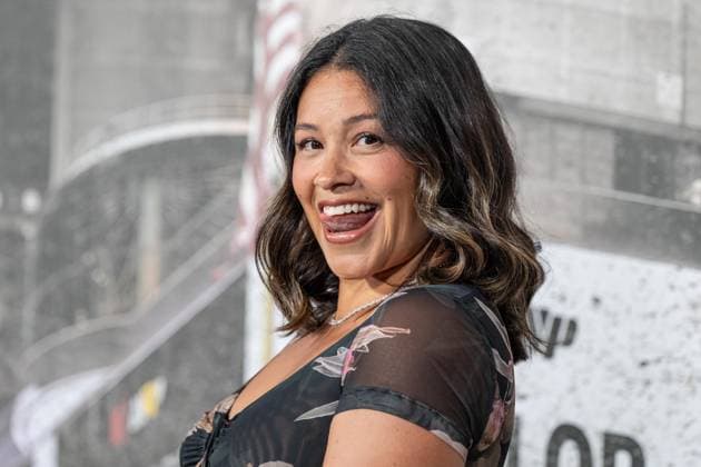 July 11, 2025, Bronx, New York, USA: Gina Rodriguez arrives for Katie Taylor vs Amanda Serrano 3 boxing bout at Madison Square Garden in New York, NY on July 11, 2025 Bronx USA - ZUMAr339 20250711_znp_r339_023 Copyright: xLevxRadinx