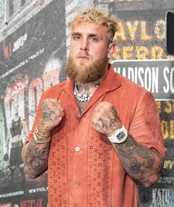July 11, 2025, Bronx, New York, USA: Jake Paul arrives for Katie Taylor vs Amanda Serrano 3 boxing bout at Madison Square Garden in New York, NY on July 11, 2025 Bronx USA - ZUMAr339 20250711_znp_r339_044 Copyright: xLevxRadinx
