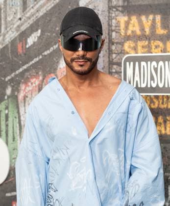 July 11, 2025, Bronx, New York, USA: Jay Manuel arrives for Katie Taylor vs Amanda Serrano 3 boxing bout at Madison Square Garden in New York, NY on July 11, 2025 Bronx USA - ZUMAr339 20250711_znp_r339_048 Copyright: xLevxRadinx