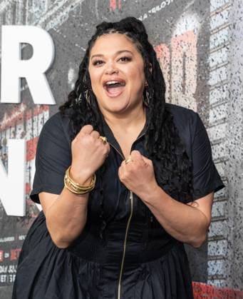 July 11, 2025, Bronx, New York, USA: Michelle Buteau arrives for Katie Taylor vs Amanda Serrano 3 boxing bout at Madison Square Garden in New York, NY on July 11, 2025 Bronx USA - ZUMAr339 20250711_znp_r339_078 Copyright: xLevxRadinx