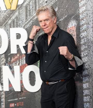 July 11, 2025, Bronx, New York, USA: Christopher McDonald arrives for Katie Taylor vs Amanda Serrano 3 boxing bout at Madison Square Garden in New York, NY on July 11, 2025 Bronx USA - ZUMAr339 20250711_znp_r339_083 Copyright: xLevxRadinx
