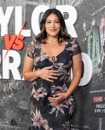 July 11, 2025, Bronx, New York, USA: Gina Rodriguez arrives for Katie Taylor vs Amanda Serrano 3 boxing bout at Madison Square Garden in New York, NY on July 11, 2025 Bronx USA - ZUMAr339 20250711_znp_r339_088 Copyright: xLevxRadinx