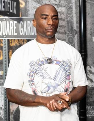 July 11, 2025, Bronx, New York, USA: Charlamagne tha God arrives for Katie Taylor vs Amanda Serrano 3 boxing bout at Madison Square Garden in New York, NY on July 11, 2025 Bronx USA - ZUMAr339 20250711_znp_r339_103 Copyright: xLevxRadinx