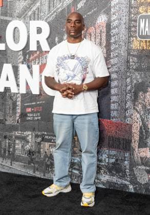 July 11, 2025, Bronx, New York, USA: Charlamagne tha God arrives for Katie Taylor vs Amanda Serrano 3 boxing bout at Madison Square Garden in New York, NY on July 11, 2025 Bronx USA - ZUMAr339 20250711_znp_r339_107 Copyright: xLevxRadinx