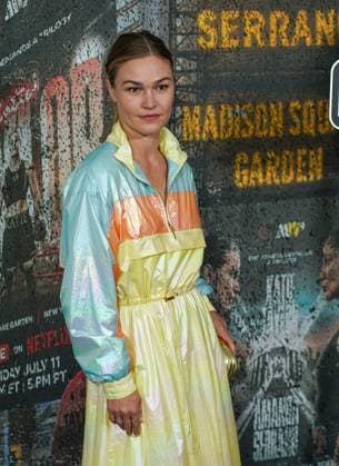 Katie taylor vs. Amanda serrano 3 (new) katie taylor vs. Amanda serrano 3. July 11,2025, madison square garden,new york,usa: actress julia stiles attends at madison square garden for the katie taylor vs. Amanda serrano trilogy fight on july 11, 2025, in new york city. Credit:jorge estrellado thenews2 (Foto: Jorge Estrellado Thenews2 imago images) Katie taylor vs. Amanda serrano 3  Copyright: xjustjojox