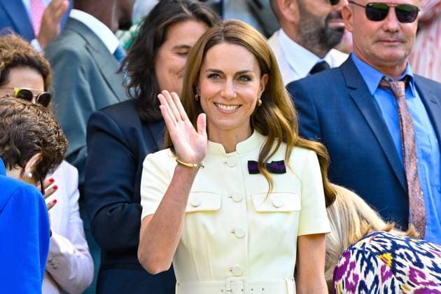 Tennis : Wimbledon -2025 - ITF - Tennis - Wimbledon - ITF - Kate Princesse of Wales - GB  Copyright: xChryslenexCaillaudx Pznewsx