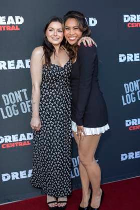 Ariel Winter and Ashley Argota at the premiere of the movie Don t Log Off at the Laemmle Theatre Glendale, 12 07 2025 Foto:xC.xVanxWagonerx xFuturexImagex log_5734