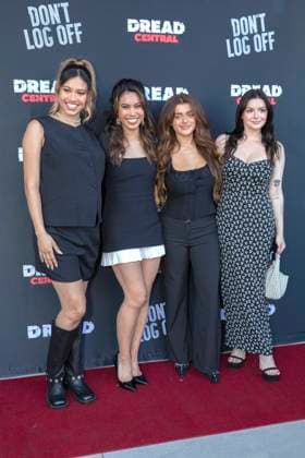 Kara Royster, Ashley Argota, Brielle Barbusca and Ariel Winter at the premiere of the movie Don t Log Off at the Laemmle Theatre Glendale, 12 07 2025 Foto:xC.xVanxWagonerx xFuturexImagex log_5741