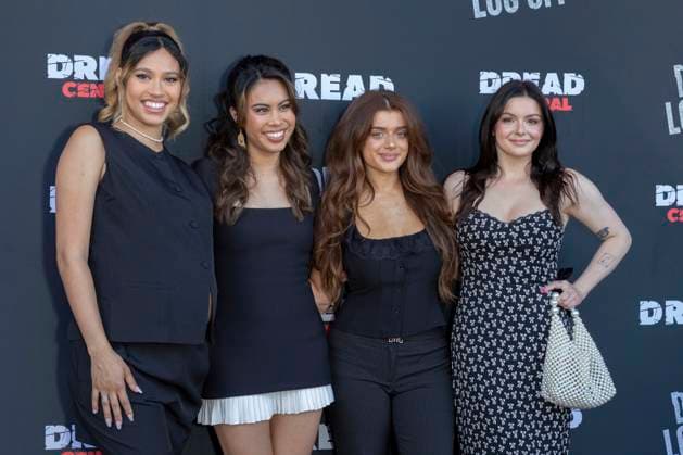 Kara Royster, Ashley Argota, Brielle Barbusca and Ariel Winter at the premiere of the movie Don t Log Off at the Laemmle Theatre Glendale, 12 07 2025 Foto:xC.xVanxWagonerx xFuturexImagex log_5742