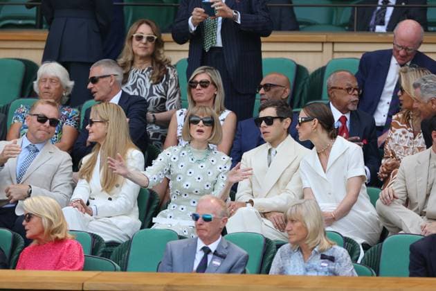 . 13 07 2025. London, United Kingdom. Royal Box for the Mens Singles Final on the last day of the Wimbledon Tennis Championships in London .  xStephenxLockx xi-Imagesx IIM-26103-0009