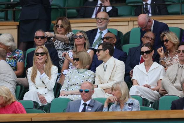 . 13 07 2025. London, United Kingdom. Royal Box for the Mens Singles Final on the last day of the Wimbledon Tennis Championships in London .  xStephenxLockx xi-Imagesx IIM-26103-0036