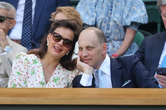 . 13 07 2025. London, United Kingdom. Royal Box for the Mens Singles Final on the last day of the Wimbledon Tennis Championships in London .  xStephenxLockx xi-Imagesx IIM-26103-0047