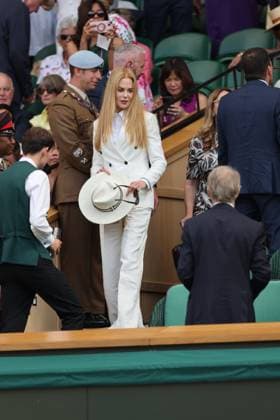 . 13 07 2025. London, United Kingdom. Prince William and Kate Middleton with their children Prince George and Princess Charlotte in the Royal Box for the Mens Singles Final on the last day of the Wimbledon Tennis Championships in London .  xStephenxLockx xi-Imagesx IIM-26103-0087
