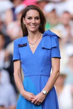 . 13 07 2025. London, United Kingdom. Prince William and Kate Middleton with their children Prince George and Princess Charlotte in the Royal Box for the Mens Singles Final on the last day of the Wimbledon Tennis Championships in London .  xStephenxLockx xi-Imagesx IIM-26103-0212