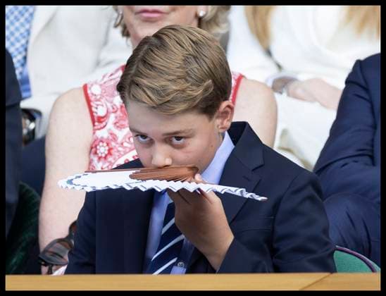 . 13 07 2025. London, United Kingdom. Princess George in the Royal Box for the Mens Singles Final on the last day of the Wimbledon Tennis Championships in London.  xStephenxLockx xi-Imagesx IIM-26103-0242