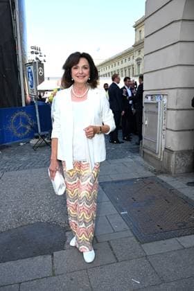 Uschi Dämmrich von Luttitz Klassik at Odeonsplatz with the support of Mercedes Benz in Munich on July 13, 2025