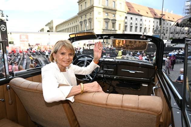 Uschi Glas Klassik at Odeonsplatz with the support of Mercedes Benz in Munich on July 13, 2025