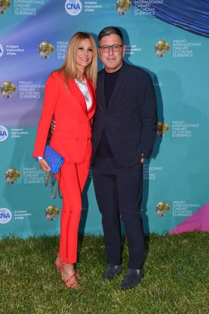 Rome, Cada del Cinema Award La Chioma di Berenice , In the photo: Adriana Volpe Dario Costantini  Copyright: xVincenzoxLandix xipa-agency.netx xVincenzoxLandix IPA_Agency_IPA60386717