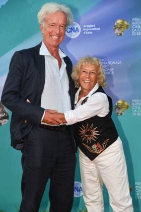 Rome, Cada del Cinema Award La Chioma di Berenice , In the photo: Cinzia Th Torrini with Ralph  Copyright: xVincenzoxLandix xipa-agency.netx xVincenzoxLandix IPA_Agency_IPA60387018