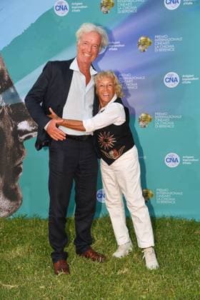 Rome, Cada del Cinema Award La Chioma di Berenice , In the photo: Cinzia Th Torrini with Ralph  Copyright: xVincenzoxLandix xipa-agency.netx xVincenzoxLandix IPA_Agency_IPA60387028