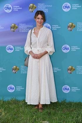 Rome, Cada del Cinema Award La Chioma di Berenice , In the photo: Barbara Ronchi  Copyright: xVincenzoxLandix xipa-agency.netx xVincenzoxLandix IPA_Agency_IPA60387161