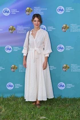 Rome, Cada del Cinema Award La Chioma di Berenice , In the photo: Barbara Ronchi  Copyright: xVincenzoxLandix xipa-agency.netx xVincenzoxLandix IPA_Agency_IPA60387174