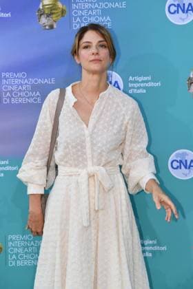 Rome, Cada del Cinema Award La Chioma di Berenice , In the photo: Barbara Ronchi  Copyright: xVincenzoxLandix xipa-agency.netx xVincenzoxLandix IPA_Agency_IPA60387181