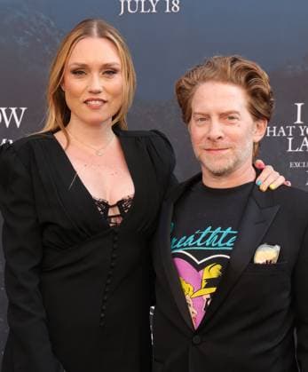 Entertainment Bilder des Tages 14 July 2025 . Los Angeles, California - Clare Grant, Seth Green. At Los Angeles Premiere Of Columbia Pictures Ã’I Know What You Did Last SummerO held at The United Theater on Broadway in Los Angeles. Los Angeles USA - ZUMAa123 20250714_zaa_a123_011 Copyright: xFSx