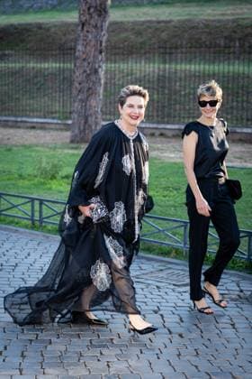 Isabella Rossellini outside of the Dolce & Gabbana fashion show at Foro Romano in Rome, Italy, on 14 July 2025. Isabella Rossellini is seen outside of the Dolce & Gabbana fashion show at Foro Romano in Rome, Italy, on 14 July 2025., Credit:Stefano Costantino TTL Avalon Italy, Rome  Copyright: xStefanoxCostantinoxTTLx xAvalonx 1022123554
